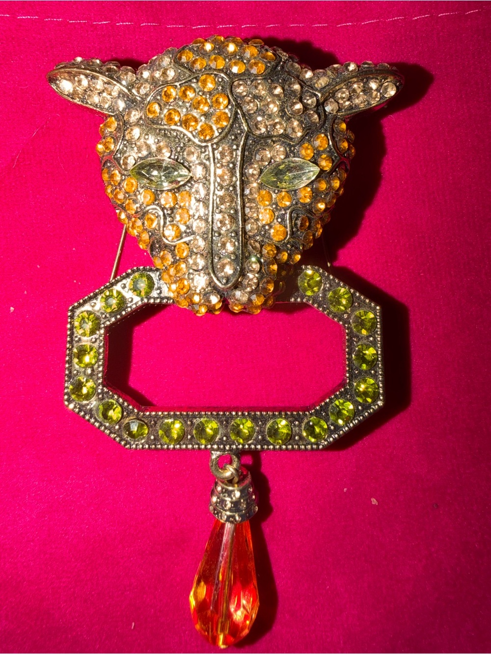 Sassy Jones Vintage Jaguar Brooch